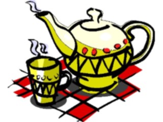 Sticker Custom Preview Image #078069 Household Kitchen Teapot Cup