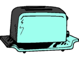 Sticker Custom Preview Image #078095 Household Kitchen Toaster21