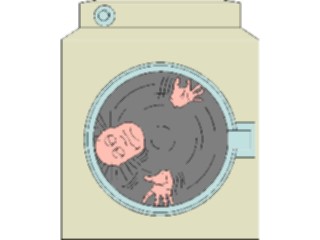 Sticker Custom Preview Image #078201 Household Laundry Dryer Goingfora Spin