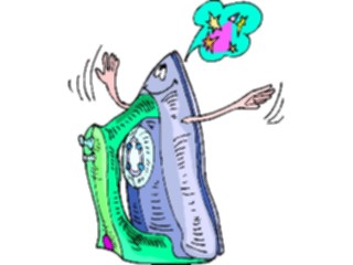 Sticker Custom Preview Image #078235 Household Laundry Iron31