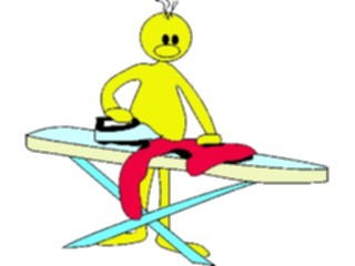 Sticker Custom Preview Image #078244 Household Laundry Ironing1