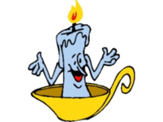 Sticker Custom Preview Image #078350 Household Lighting Candle Cartoon1