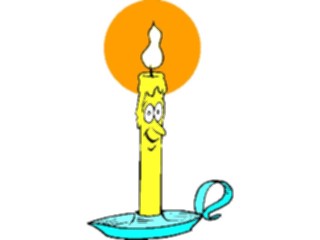 Sticker Custom Preview Image #078351 Household Lighting Candle Cartoon2