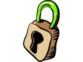 Sticker Custom Preview Image #078723 Household Locks Keys Padlock02