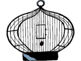 Sticker Custom Preview Image #078774 Household Miscellaneous Bird Cage1