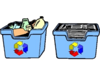 Sticker Custom Preview Image #078894 Household Miscellaneous Recycling Bins