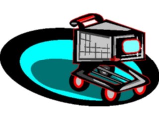 Sticker Custom Preview Image #078914 Household Miscellaneous Shopping Cart2