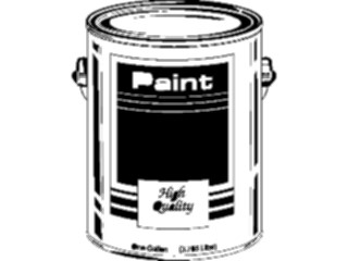 Sticker Custom Preview Image #078994 Household Painting Paint Can04