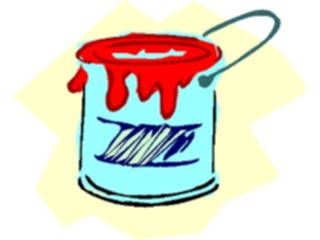 Sticker Custom Preview Image #078997 Household Painting Paint Can07