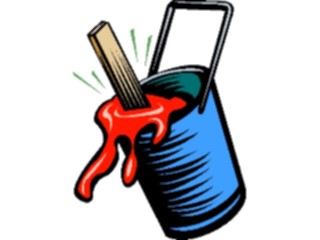 Sticker Custom Preview Image #078999 Household Painting Paint Can09