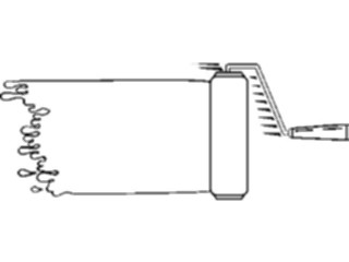 Sticker Custom Preview Image #079029 Household Painting Paint Roller Frame