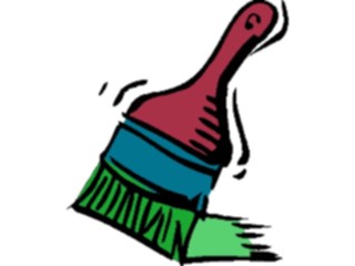 Sticker Custom Preview Image #079052 Household Painting Paintbrush12