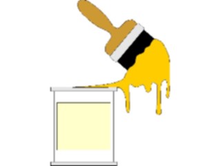 Sticker Custom Preview Image #079068 Household Painting Paintbrush Can01