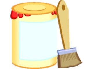 Sticker Custom Preview Image #079077 Household Painting Paintbrush Can10