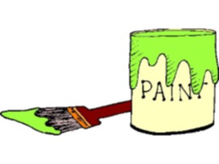 Sticker Custom Preview Image #079085 Household Painting Paintbrush Can18