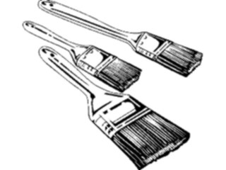 Sticker Custom Preview Image #079089 Household Painting Paintbrushes2