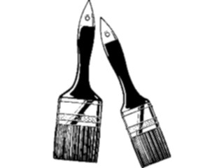 Sticker Custom Preview Image #079090 Household Painting Paintbrushes3