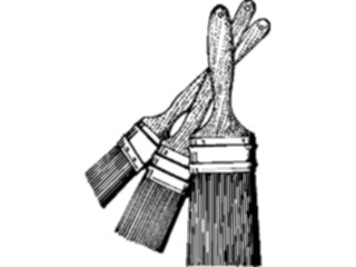 Sticker Custom Preview Image #079091 Household Painting Paintbrushes4