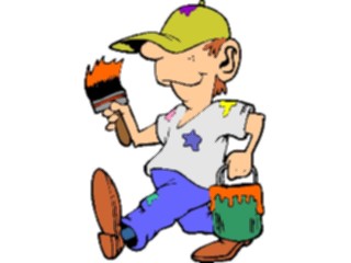 Sticker Custom Preview Image #079107 Household Painting Painter15