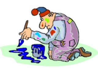 Sticker Custom Preview Image #079109 Household Painting Painter17