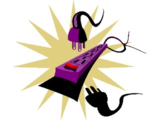 Sticker Custom Preview Image #079224 Household Workshop Power Surge Strip2