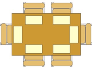 Sticker Custom Preview Image #079362 Interior Dining Room