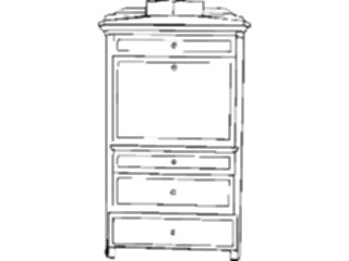 Sticker Custom Preview Image #079383 Interior Dresser1