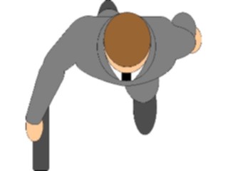 Sticker Custom Preview Image #079450 Interior Man Walking