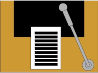 Sticker Custom Preview Image #079473 Interior Podium Microphone