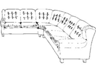 Sticker Custom Preview Image #079487 Interior Sectional2