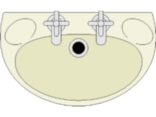 Sticker Custom Preview Image #079494 Interior Sink Bathroom01