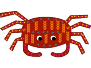 Sticker Custom Preview Image #079607 International Africa Animals Crab