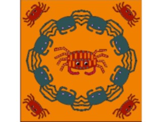 Sticker Custom Preview Image #079673 International Africa Art Design Crabs