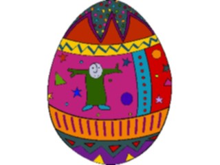 Sticker Custom Preview Image #079677 International Africa Art Design Decorated Egg3