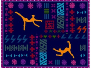 Sticker Custom Preview Image #079707 International Africa Art Design Design Dancers