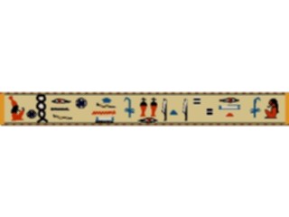 Sticker Custom Preview Image #079739 International Africa Art Design Hieroglyphics Border2