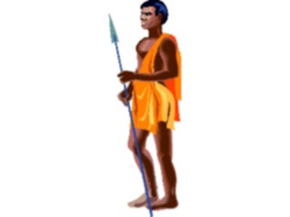 Sticker Custom Preview Image #079873 International Africa People Cartoons Hunter2