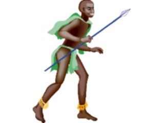 Sticker Custom Preview Image #079874 International Africa People Cartoons Hunter3