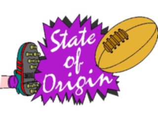 Sticker Custom Preview Image #079948 International Australia Game Stateof Origin