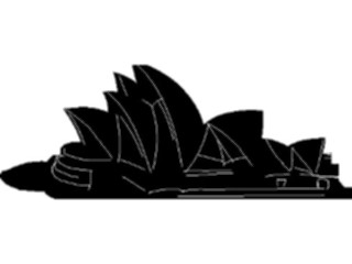 Sticker Custom Preview Image #079959 International Australia Sydney Opera House03