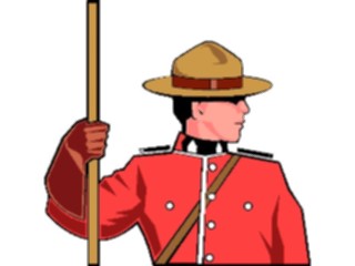 Sticker Custom Preview Image #080005 International Canada Mountie1
