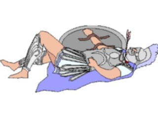 Sticker Custom Preview Image #080129 International Greece People Footman Wounded