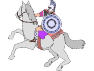 Sticker Custom Preview Image #080136 International Greece People Horseman Greek3