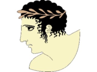 Sticker Custom Preview Image #080178 International Greece People Profile Male10