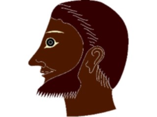 Sticker Custom Preview Image #080179 International Greece People Profile Male11