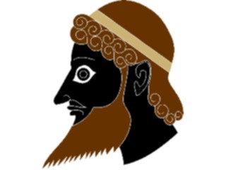 Sticker Custom Preview Image #080180 International Greece People Profile Male12