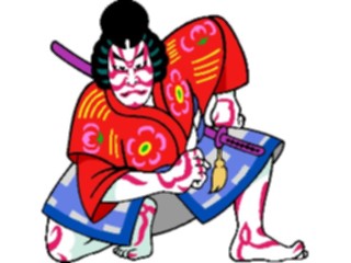 Sticker Custom Preview Image #080252 International Japan General Kabuki Actor2