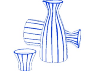 Sticker Custom Preview Image #080287 International Japan General Sake Bottles