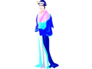 Sticker Custom Preview Image #080306 International Japan General Woman01