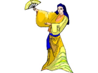 Sticker Custom Preview Image #080309 International Japan General Woman04